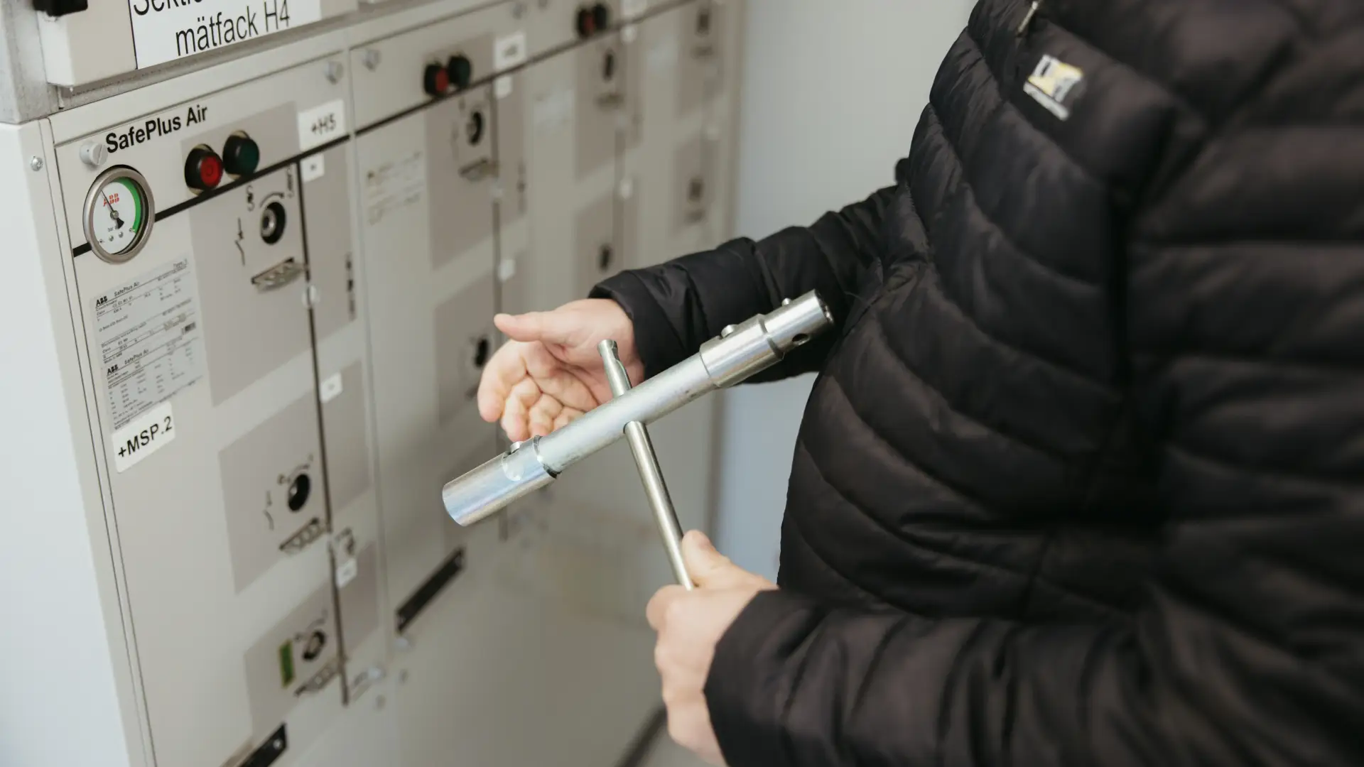 Martin Hansson i stationen