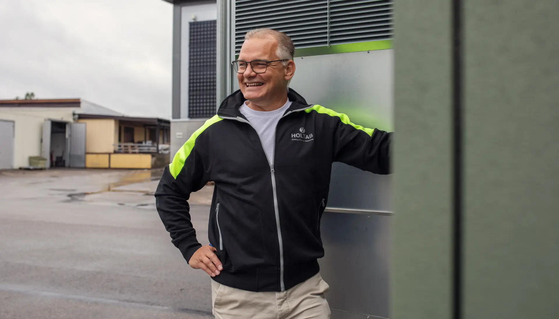 Gordon Gunnasrsson, teknisk chef p&aring; Holtab.