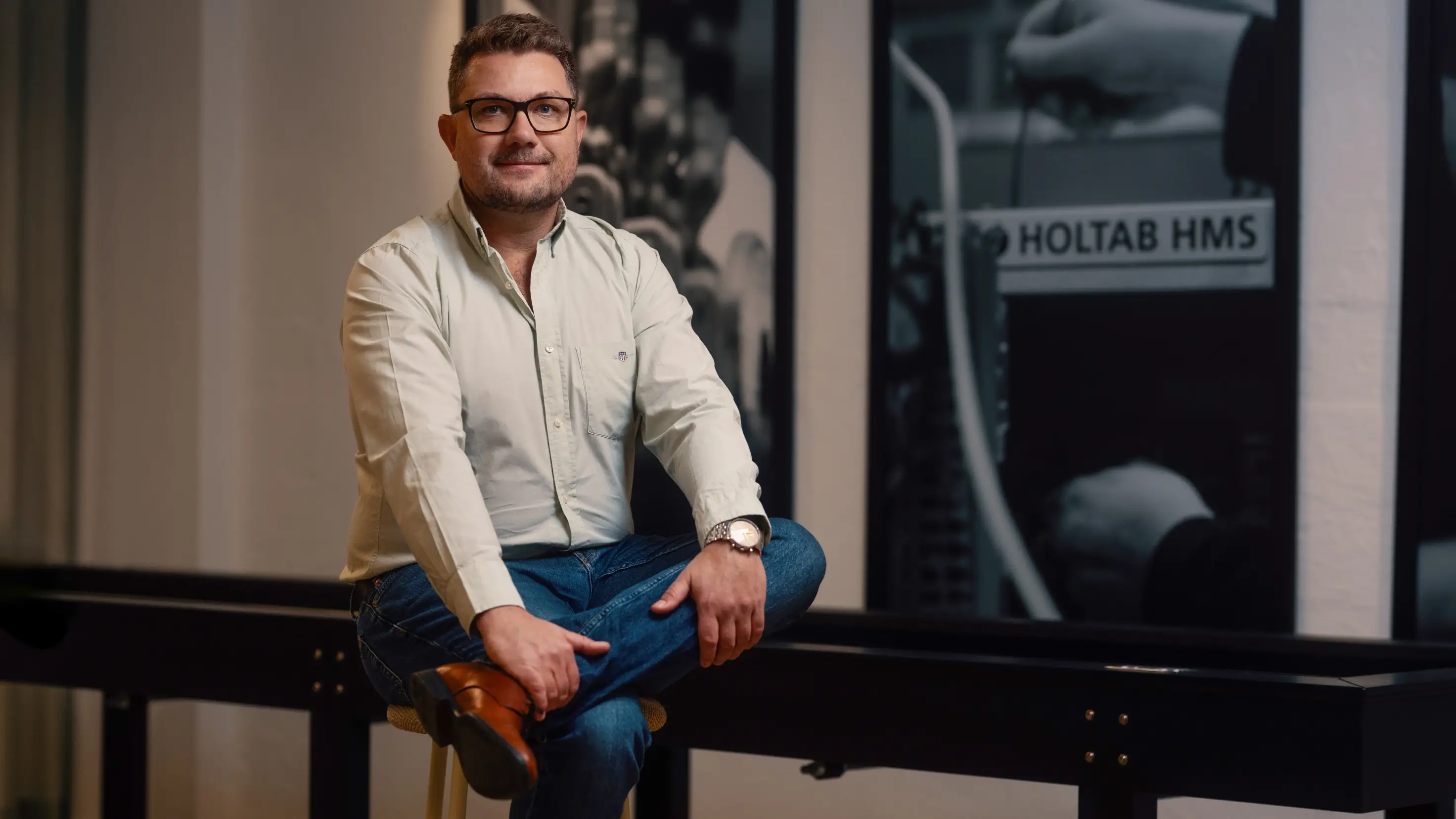 Michael Fohlin, vd på Holtab