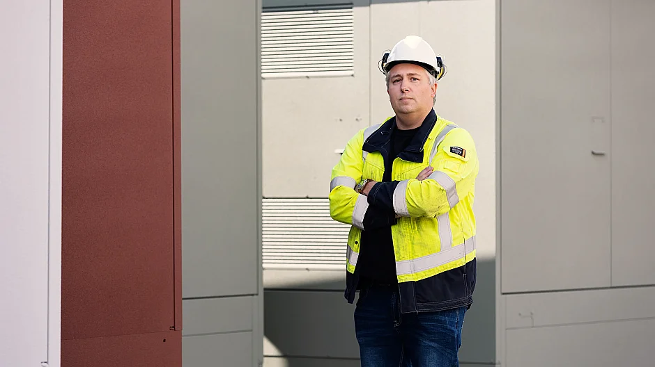 Carl Ragnarsson, serviceledare på Holtab