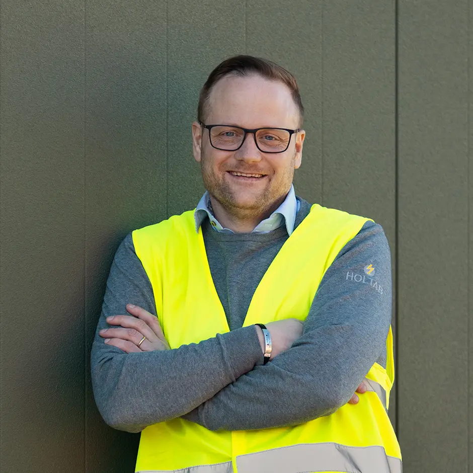 Linus Olofsson chef p&aring; Aff&auml;rsst&ouml;d, webbanpassad kvadratisk bild